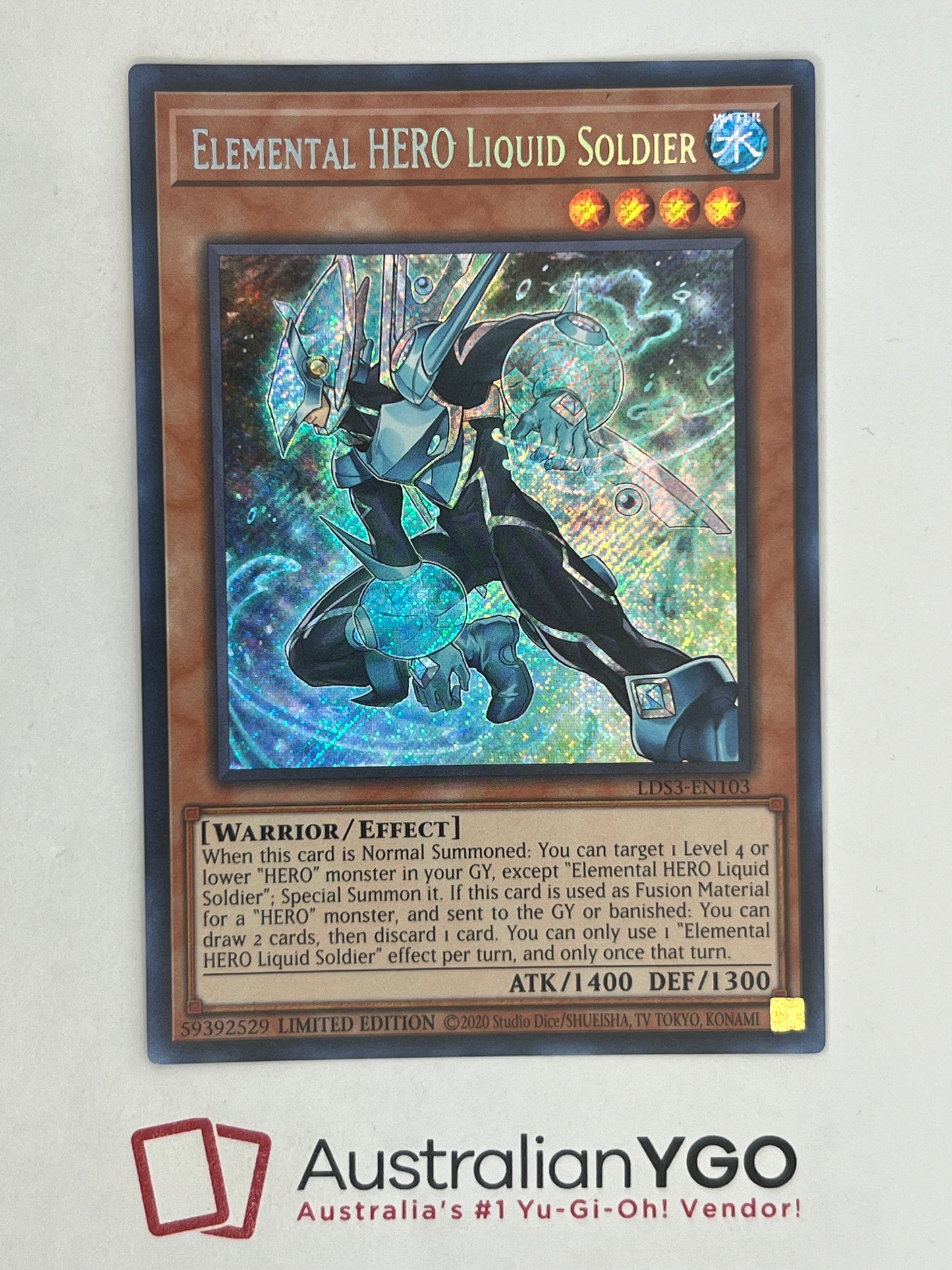 ELEMENTAL HERO LIOUID SOLDIER
LDS3-EN103
