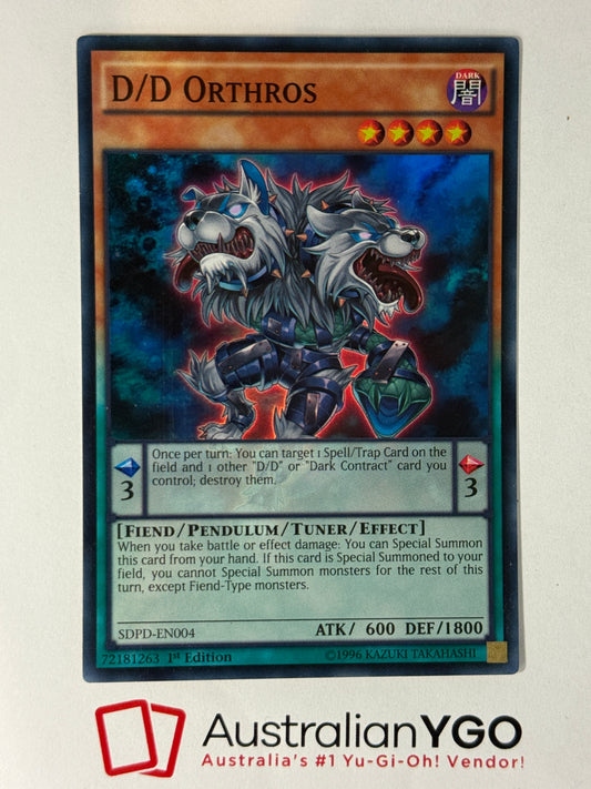 D/D ORTHROS SDPD-EN004