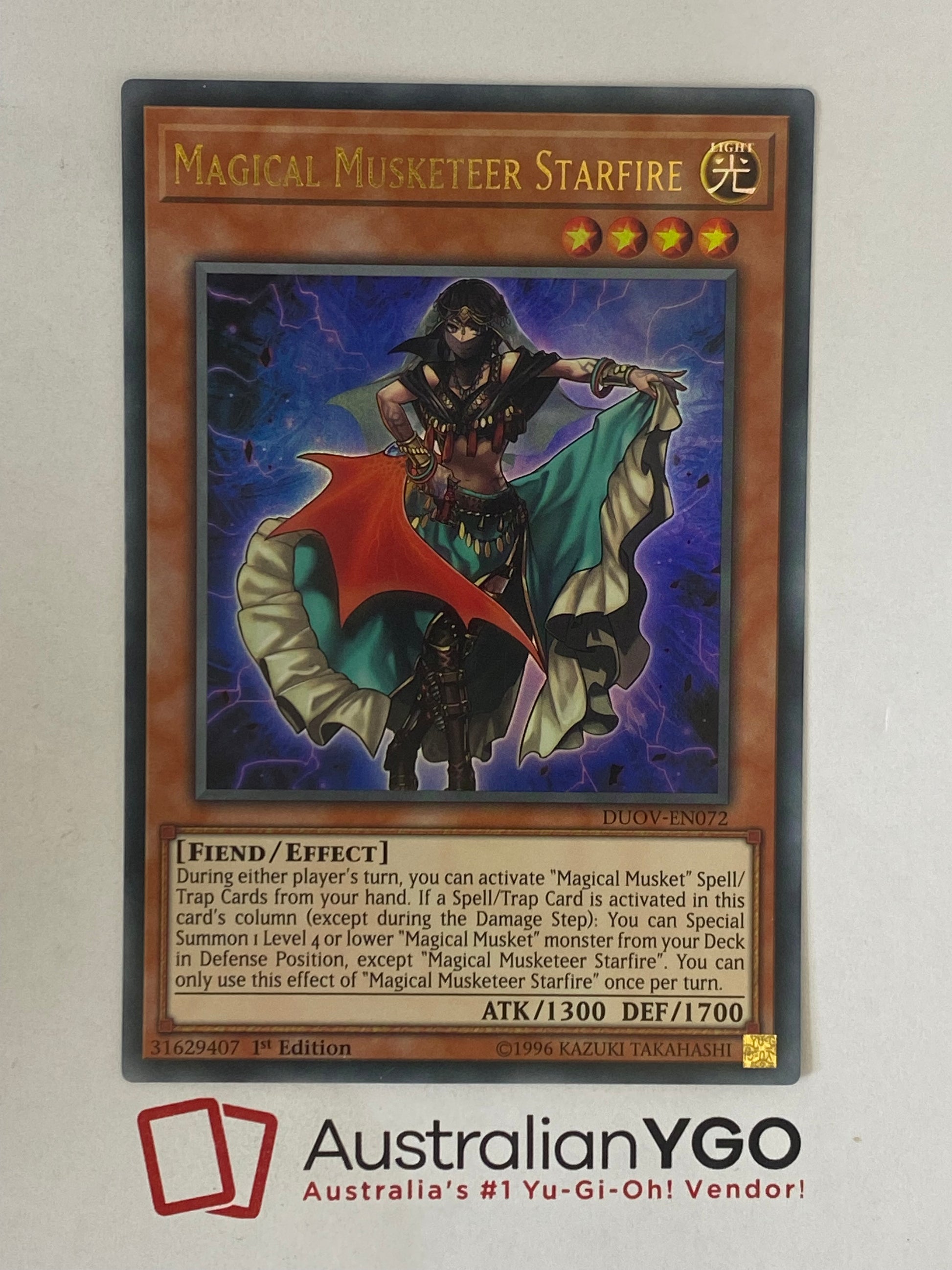 musketeer deck yugioh MAGICAL MUSKETEER STARFIRE DUOV-EN072 – Aus Ygo