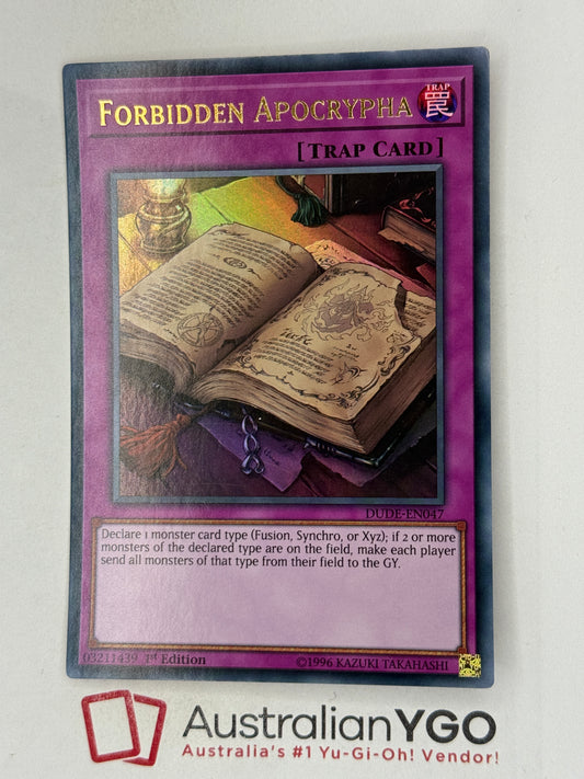 FORBIDDEN APOCRYPHA DUDE-ENO47