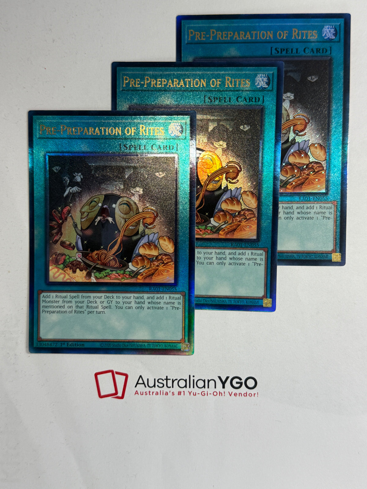 PRE PREPARATION OF RITES RA01-EN055 (PUR) Playset