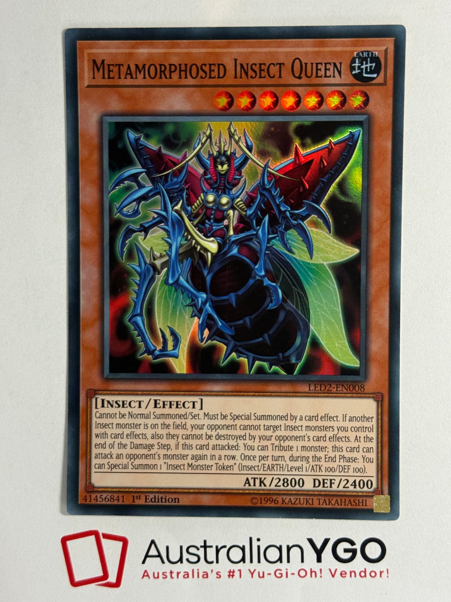METAMORPHOSED INSECT QUEEN LED2-EN008