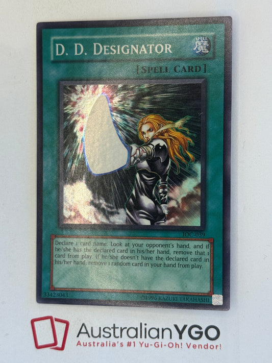 D. D. DESIGNATOR IOC-039