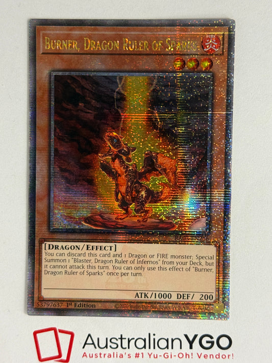 BURNER, DRAGON RUDER OF SPARKS RA03-EN256 (QCR)