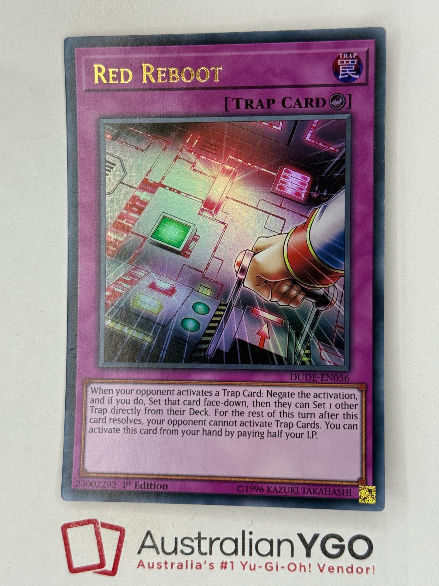 RED REBOOT DUDE-EN056