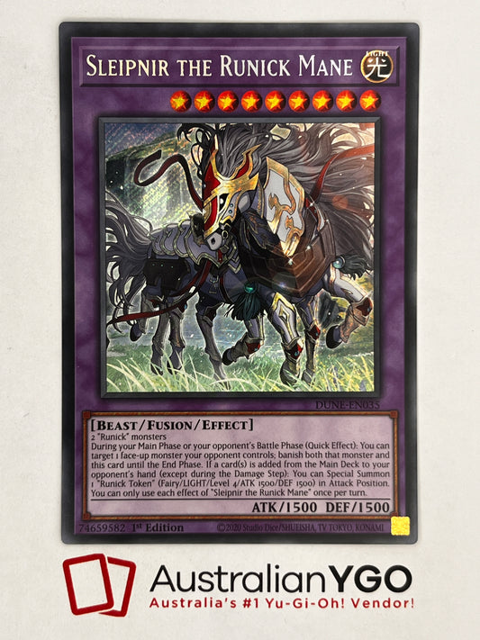 SLEIPNIR THE RUNICK MANE DUNE-EN035