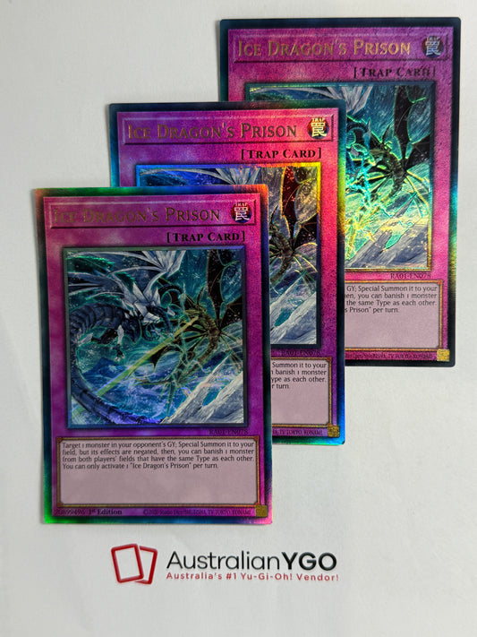 ICE DRAGON'S PRISON RA01-EN078 (PUR) Playset