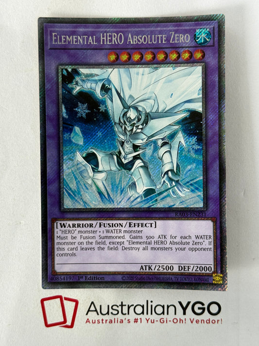 ELEMENTAL HERO ABSOLUTE ZERO
RA03-EN231