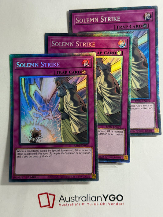 SOLEMN STRIKE RA02-EN079 (CR) Playset