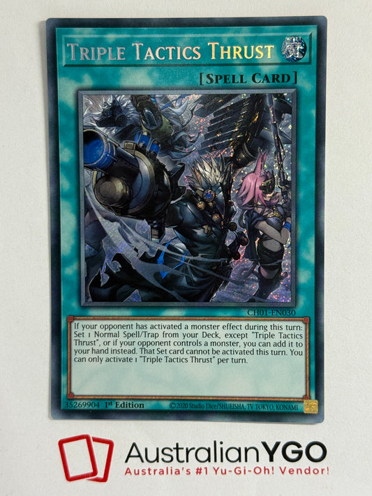 TRIPLE TACTICS THRUST CHO1-EN030