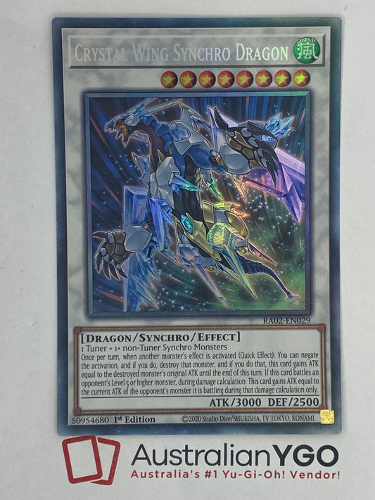 CRYSTAL WING SYNCHRO DRAGON (PCR) RA02-EN029