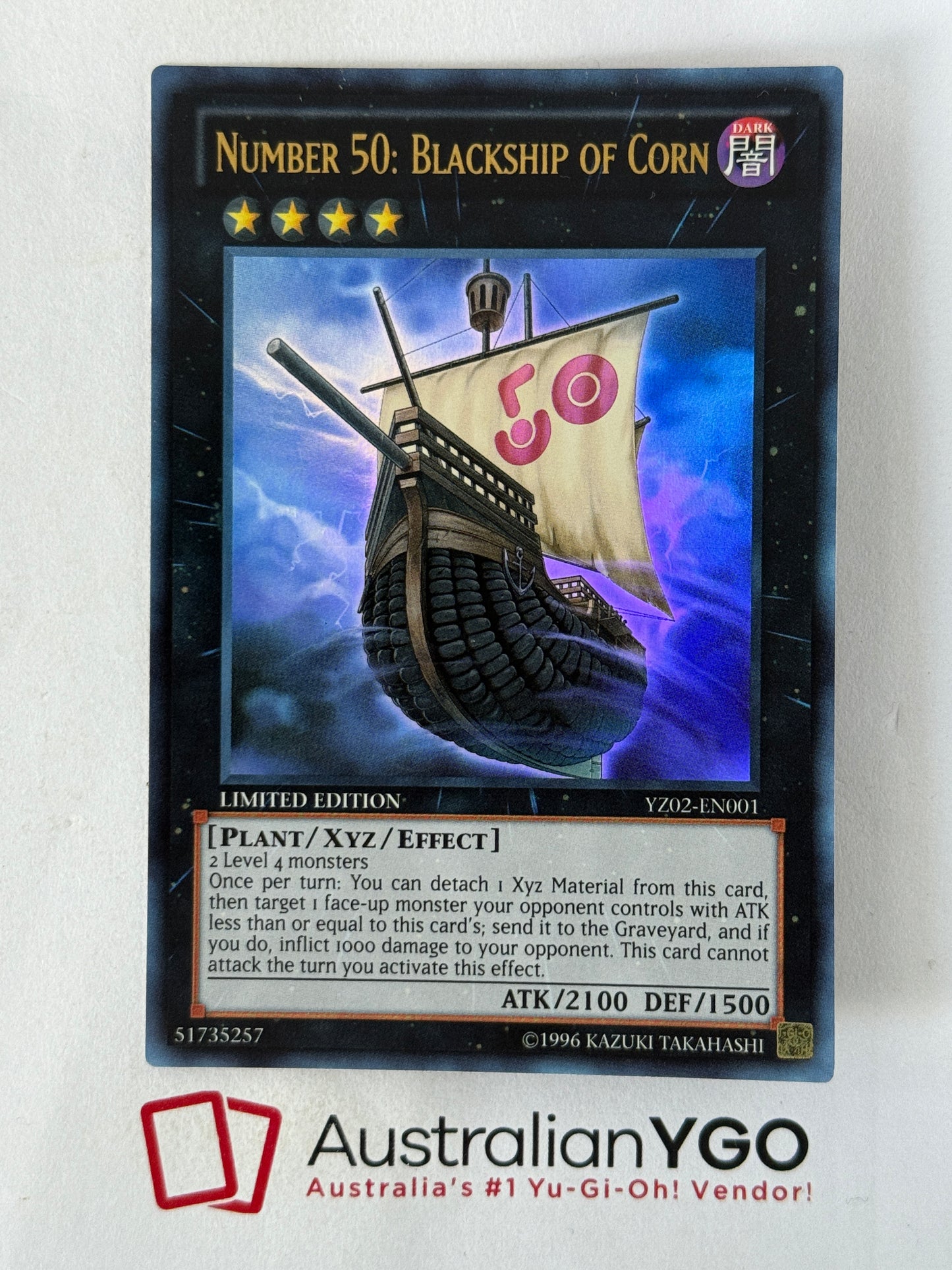 NUMBER 50: BLACKSHIP OF CORN YZO2-EN001