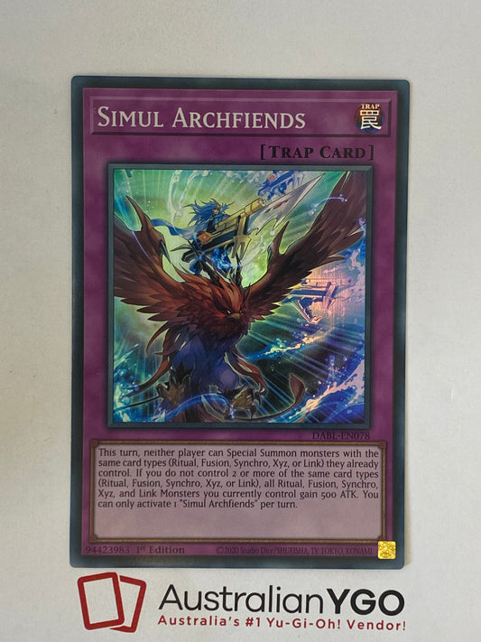 SIMUL ARCHFIENDS DABL-EN078