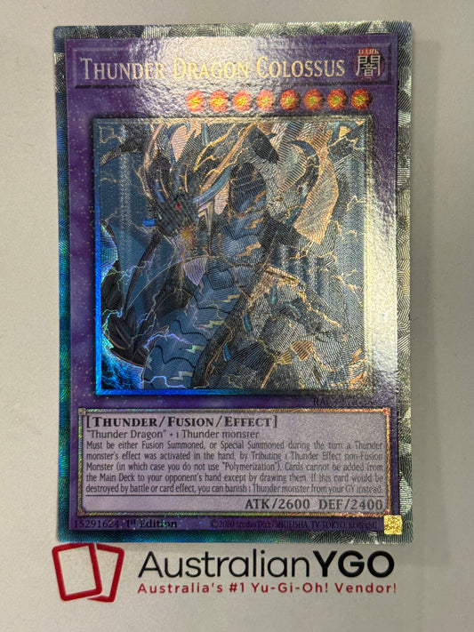 THUNDER DRAGON COLOSSUS RA03-EN036 (PCR)