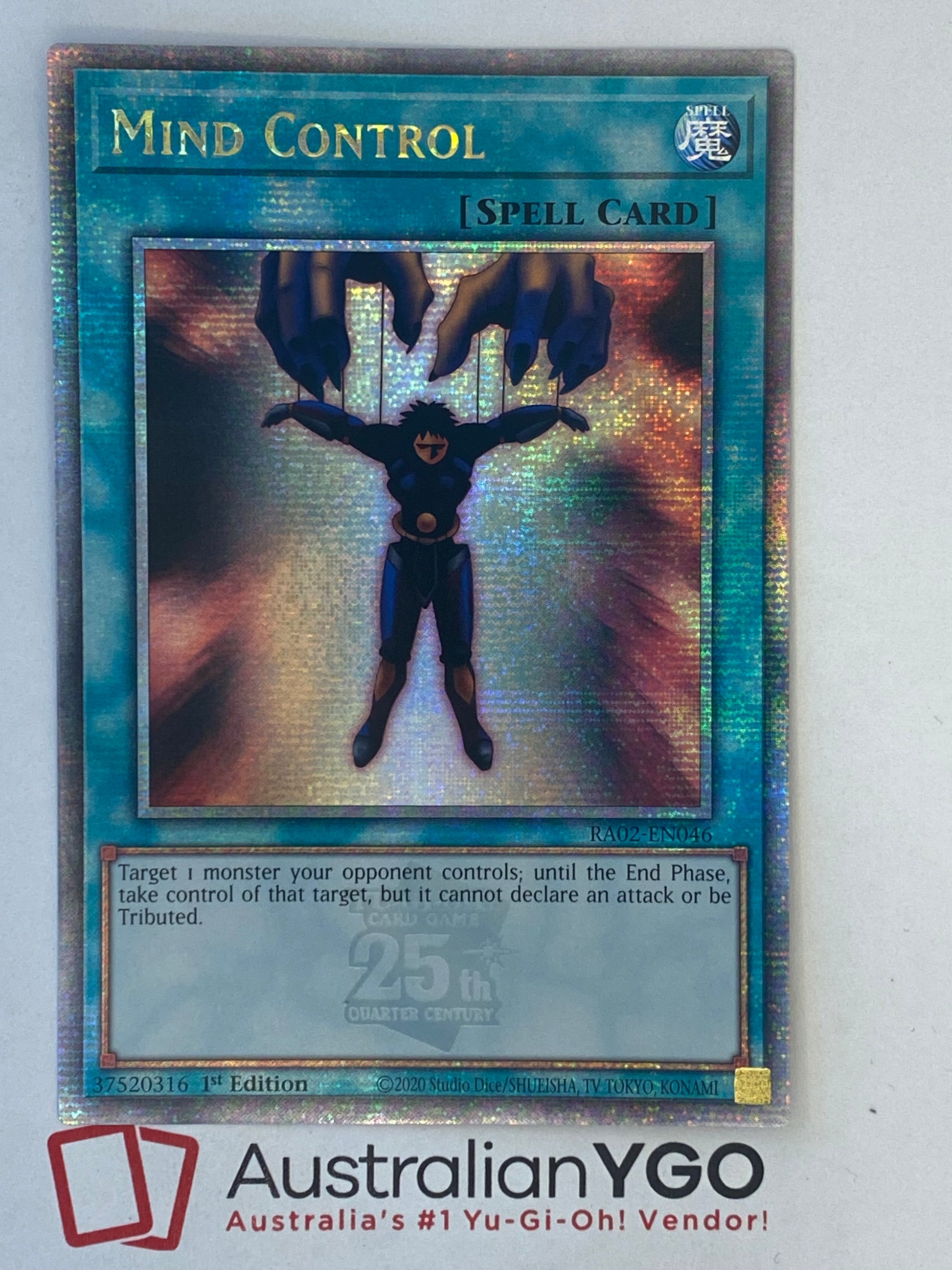 yugioh mind control card MIND CONTROL RA02-EN046 (QCR) – Aus Ygo