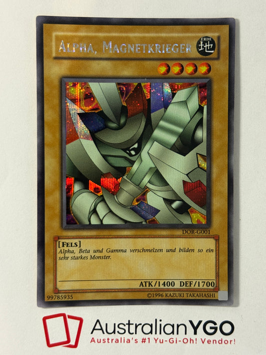 ALPHA THE MAGNET WARRIOR DOR-G001