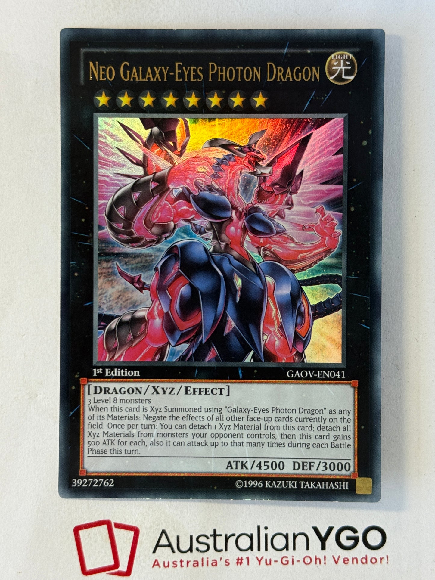 NEO GALAXY-EYES PHOTON DRAGON GAOV-EN041