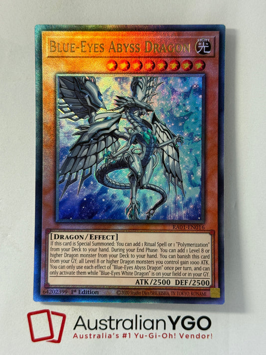 BLUE-EYES ABYSS DRAGON RA01-EN016 (PUR)