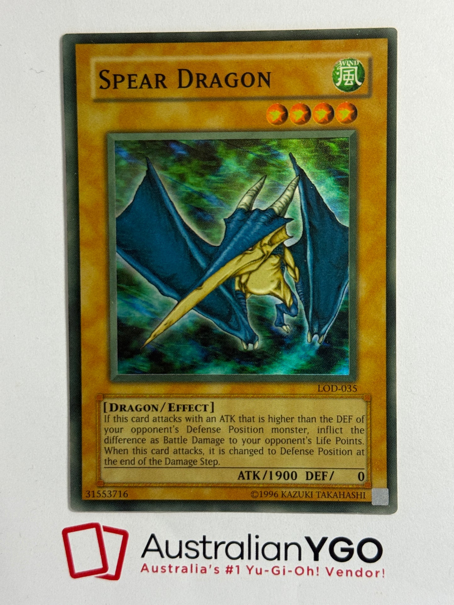 SPEAR DRAGON LOD-035 (Misprint)