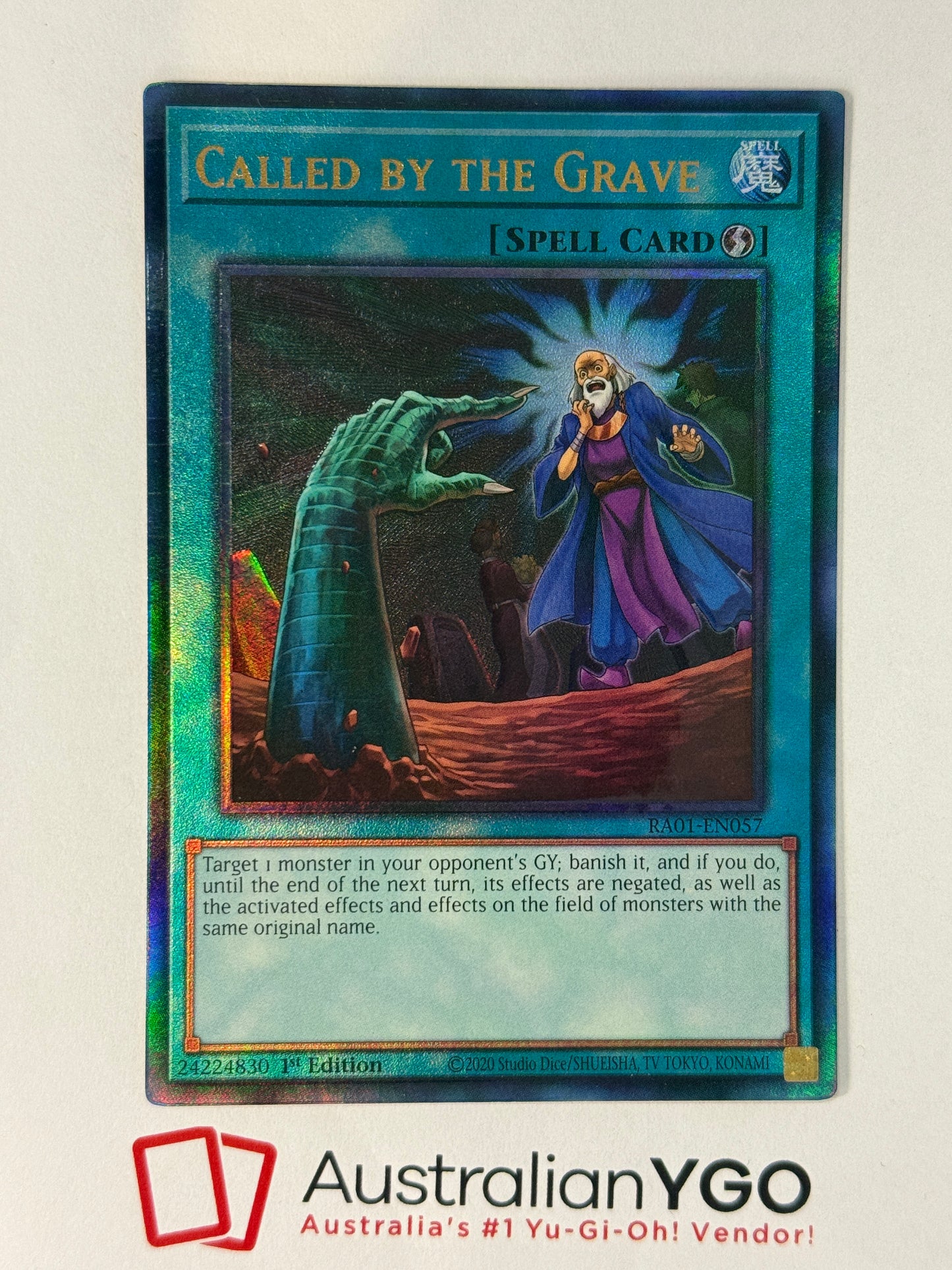 CALLED BY THE GRAVE RA01-EN057 (PUR)