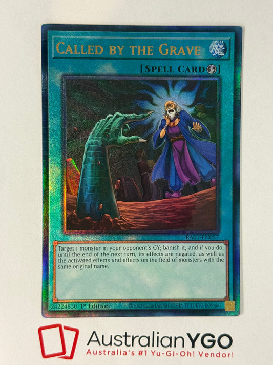 CALLED BY THE GRAVE RA01-EN057 (PUR)