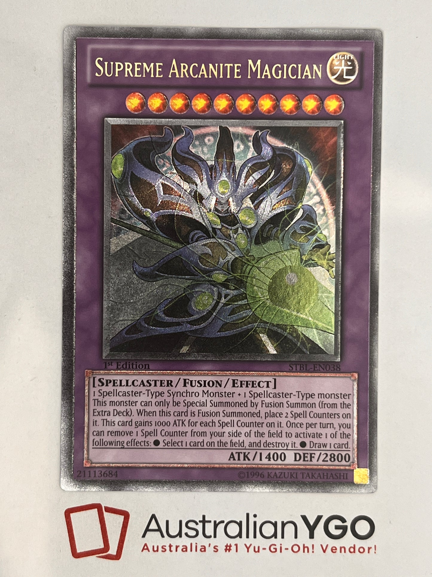 SUPREME ARCANITE MAGICIAN STBL-EN038 (UTR)