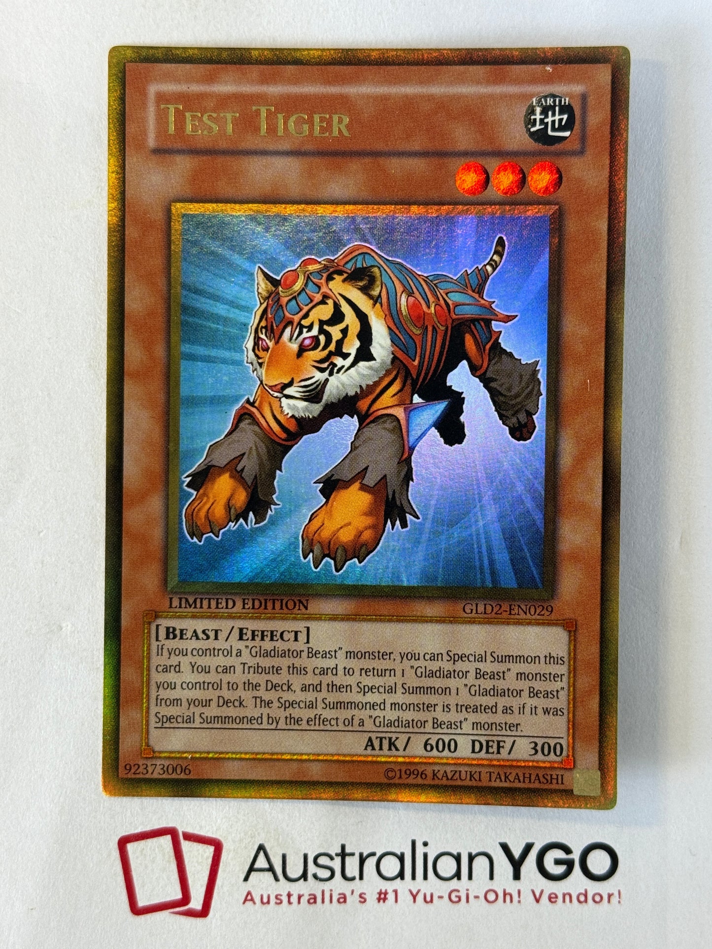 TEST TIGER GLD2-EN029