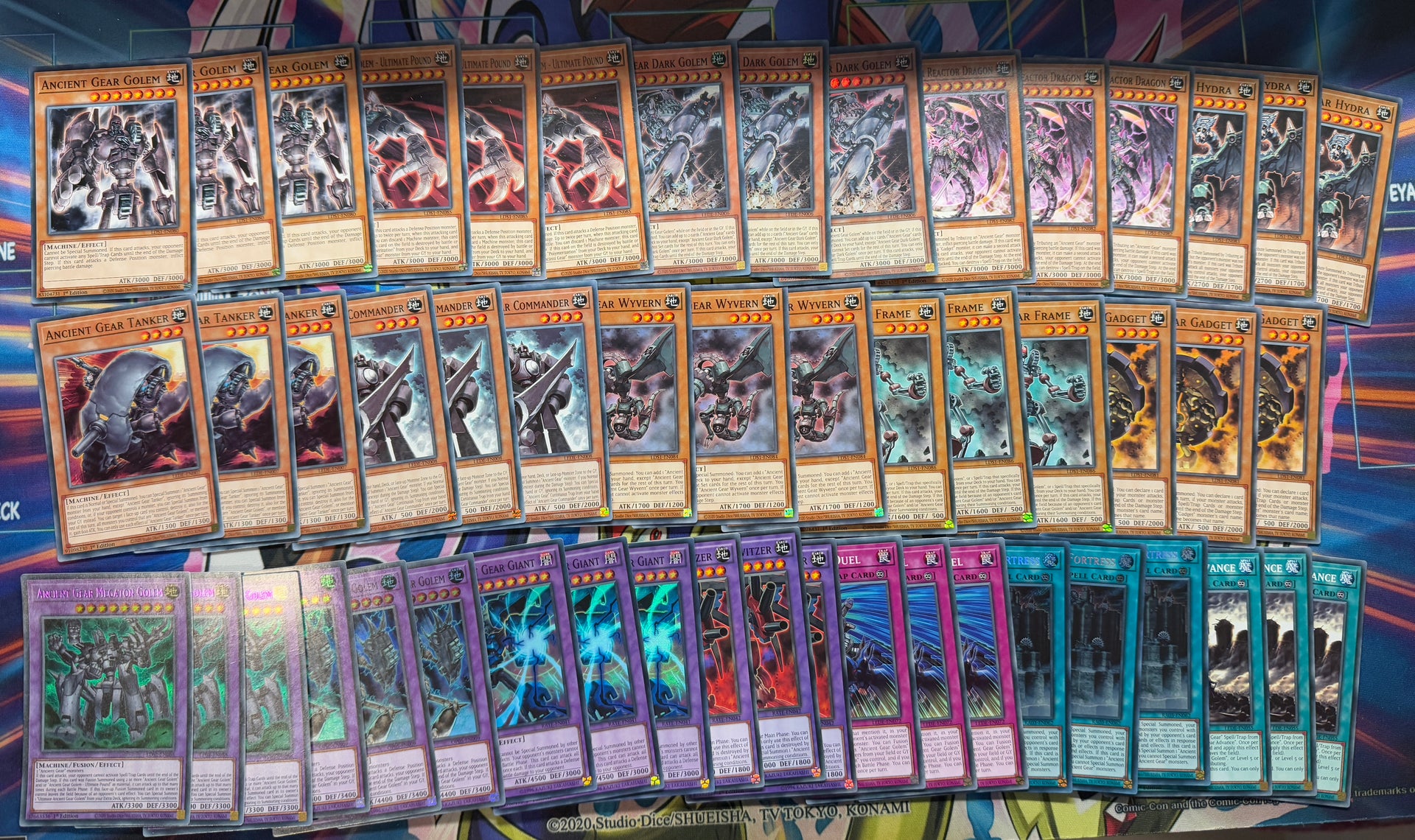 Ancient Gear Deck Core Aus Ygo Ancient Gear Deck Core Aus Ygo