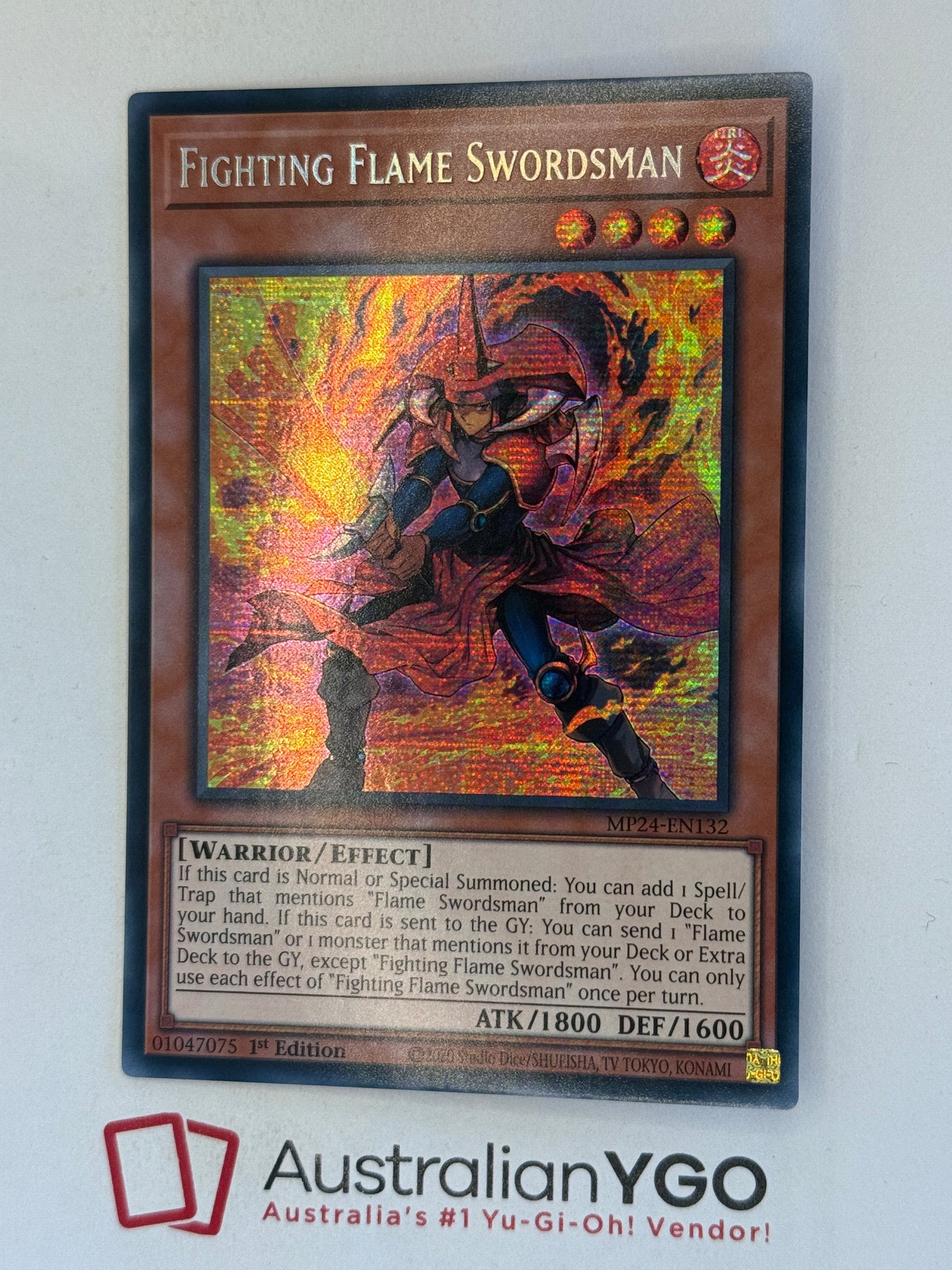 FIGHTING FLAME SWORDSMAN MP24-EN132