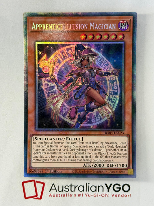 APPRENTICE ILLUSION MAGICIAN RA04-EN023 (CR)