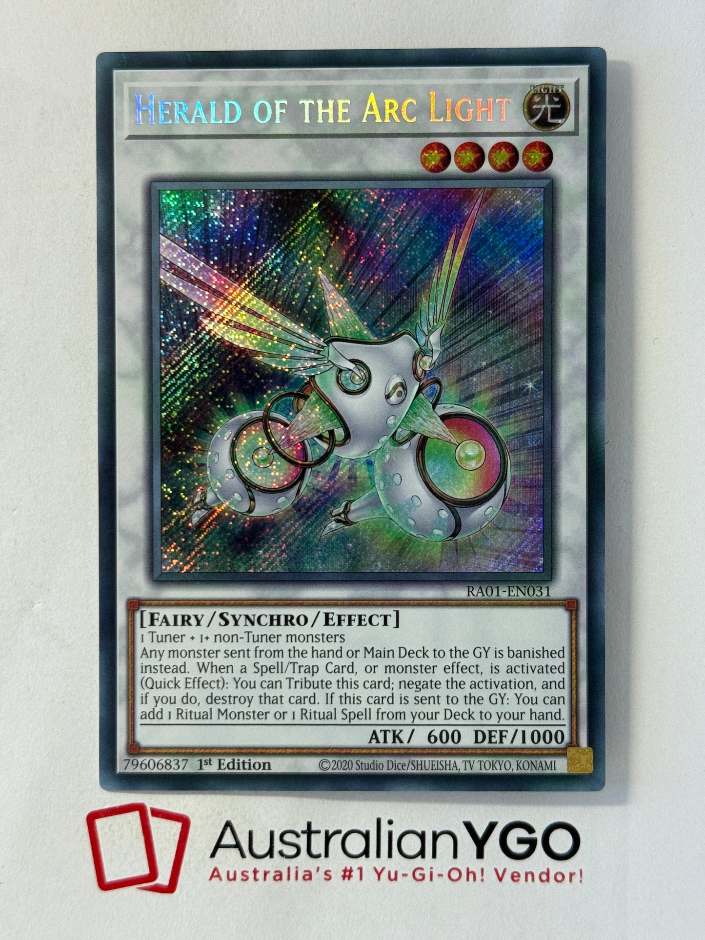 HERALD OF THE ARC LIGHT RA01-EN031
