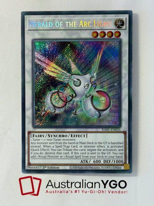 HERALD OF THE ARC LIGHT RA01-EN031