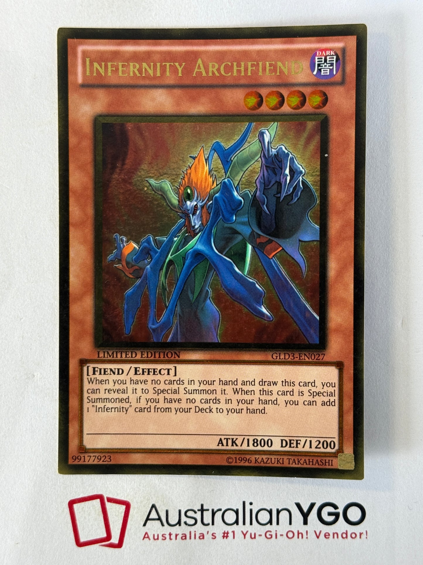 INFERNITY ARCHFIEND GLD3-ENO27