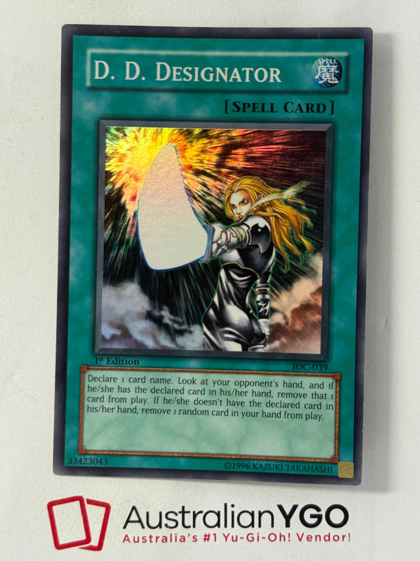 D. D. DESIGNATOR IOC-039