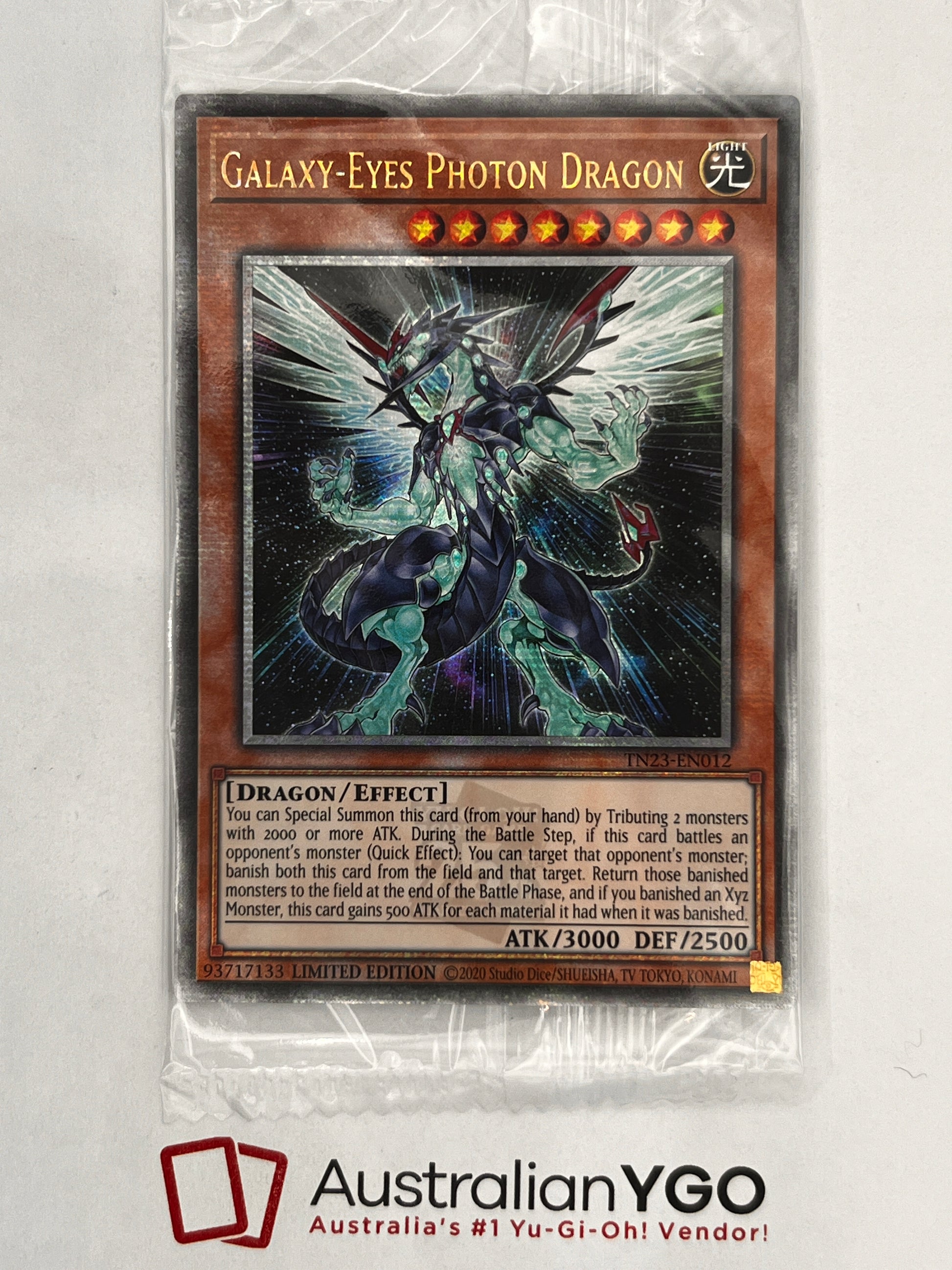 GALAXY-EYES PHOTON DRAGON TN23-EN012 (QCR) Aus Ygo GALAXY-EYES PHOTON DRAGON TN23-EN012 (QCR) Aus Ygo