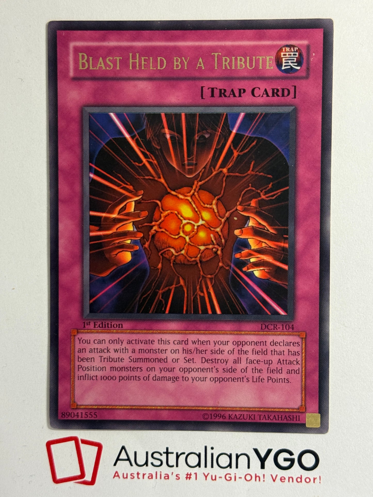 BLAST HELD BY A TRIBUTE DCR-104