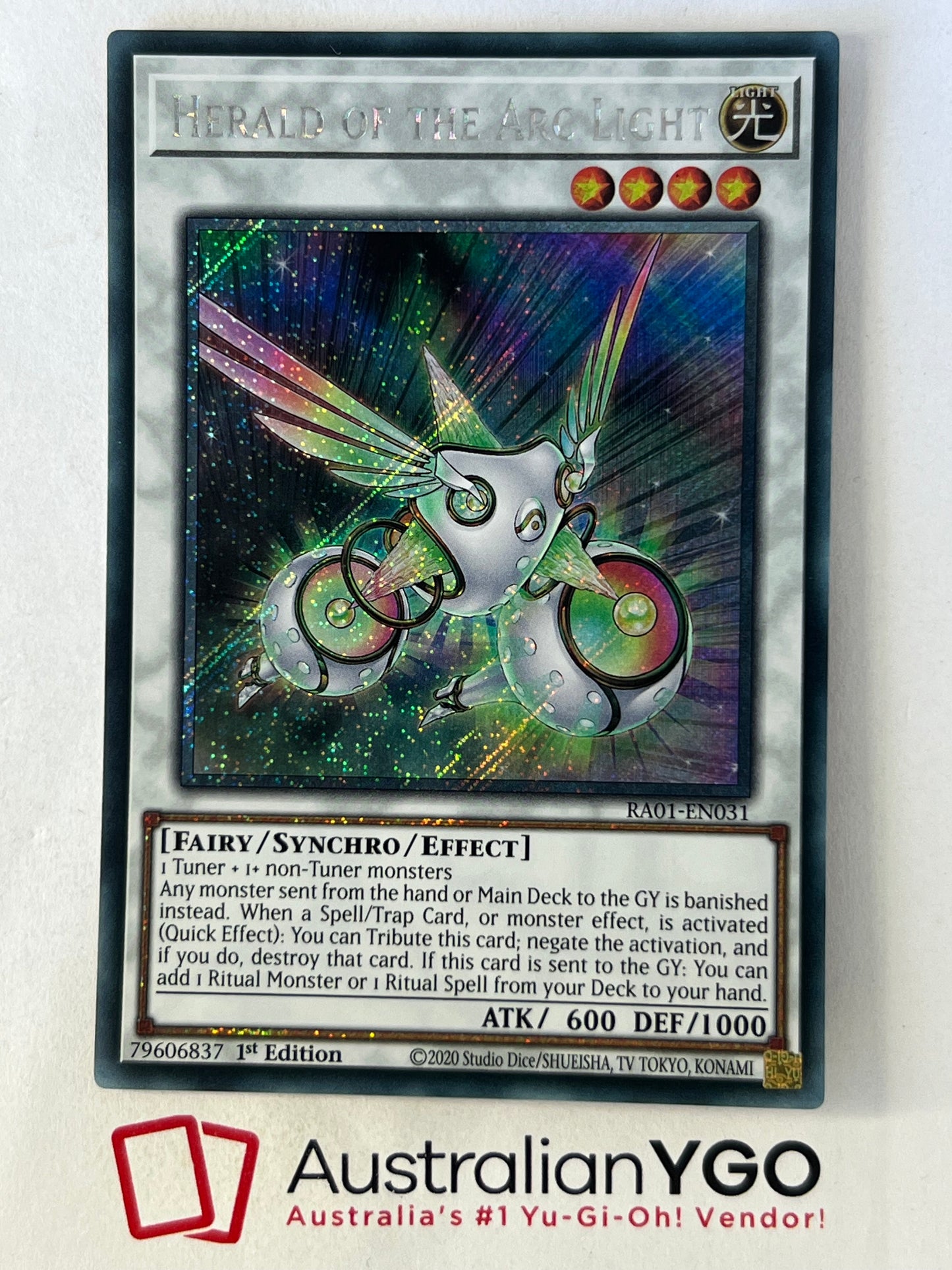 HERALD OF THE ARC LIGHT RA01-EN031