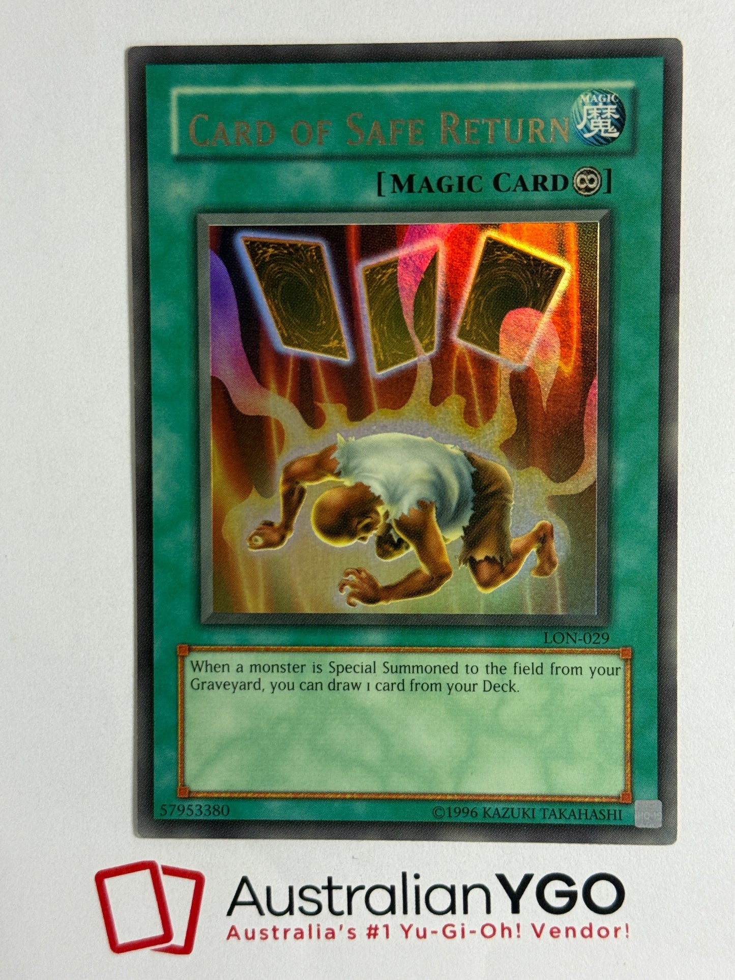 CARD OF SAFE RETURN LON-029