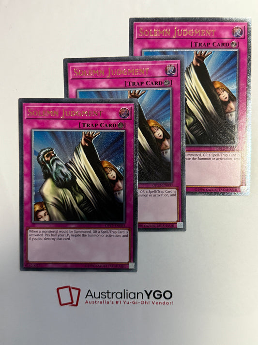 SOLEMN JUDGMENT OP12-EN003 (UTR) Playset