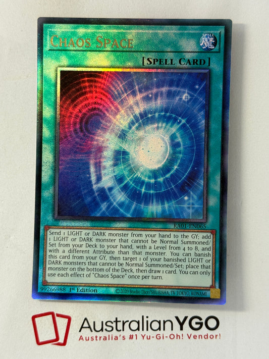 CHAOS SPACE RA01-EN065 (PUR)