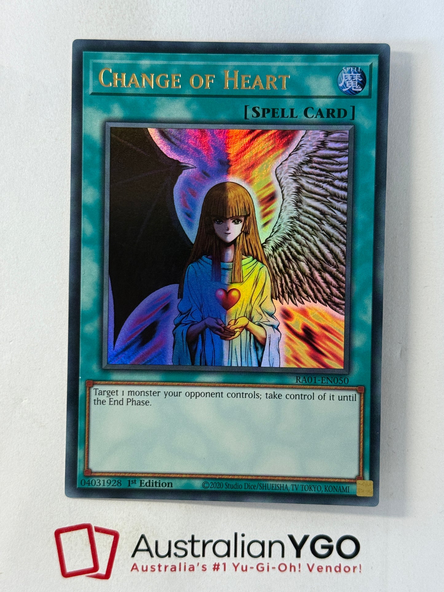 CHANGE OF HEART RA01-EN050