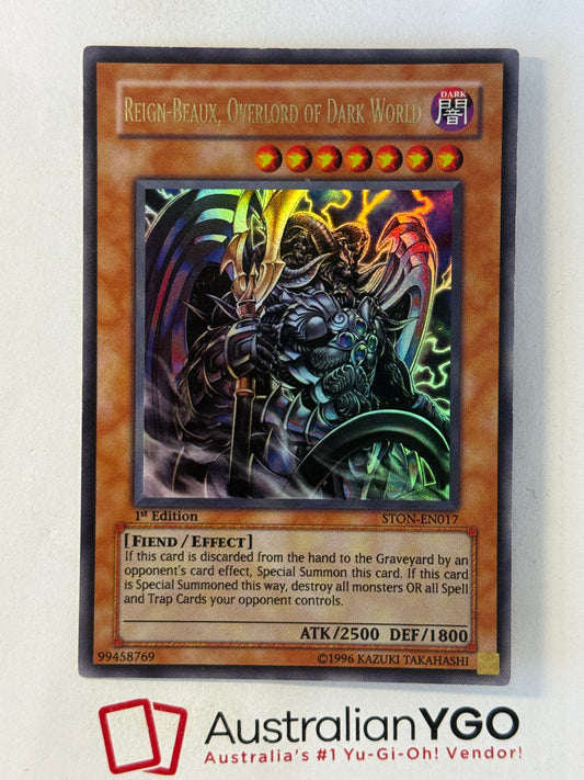 REIGN-BEAUX, OVERLORD OF DARK WORLD STON-EN017