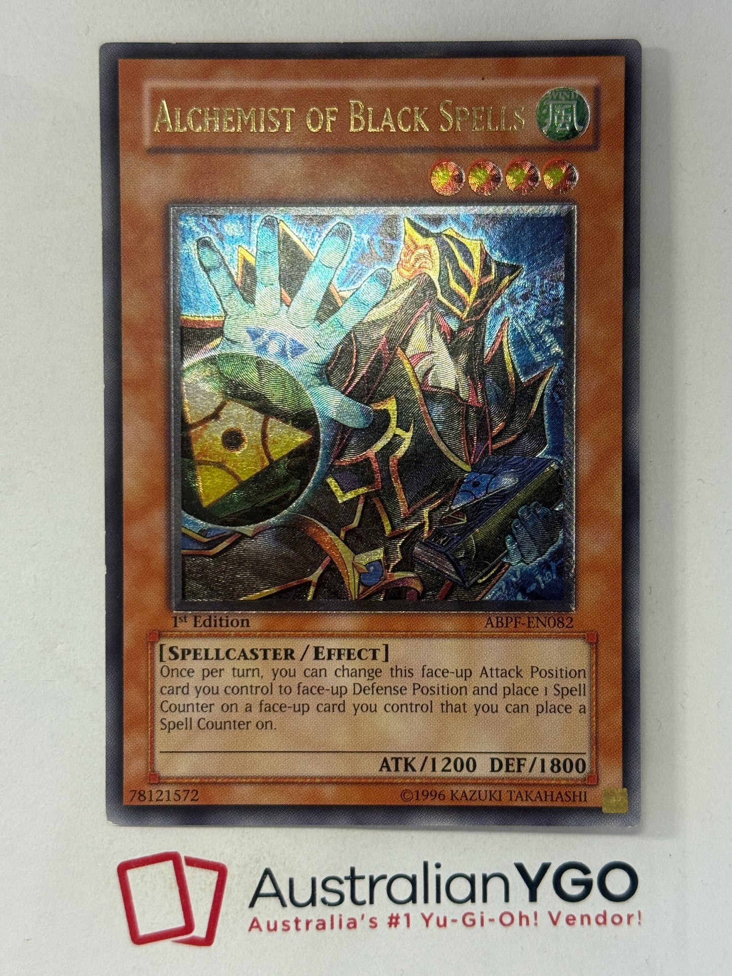 ALCHEMIST OF BLACK SPELLS ABPF-EN082 (UTR)