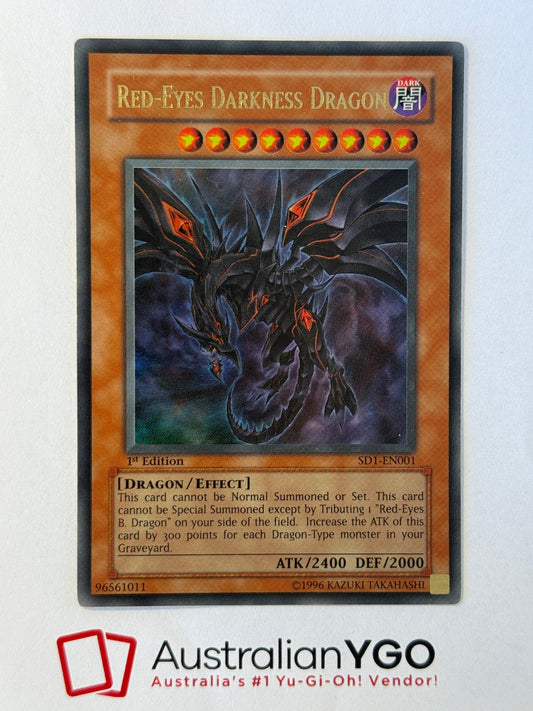 RED-EYES DARKNESS DRAGON SD1-EN001