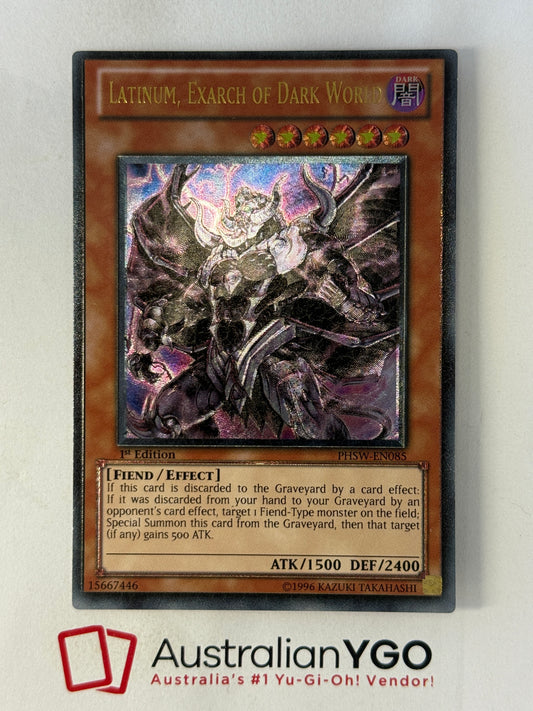 LATINUM, EXARCH OF DARK WORLD PHSW-EN085 (UTR)