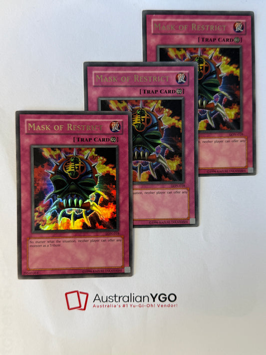 MASK OF RESTRICT LON-018 Playset