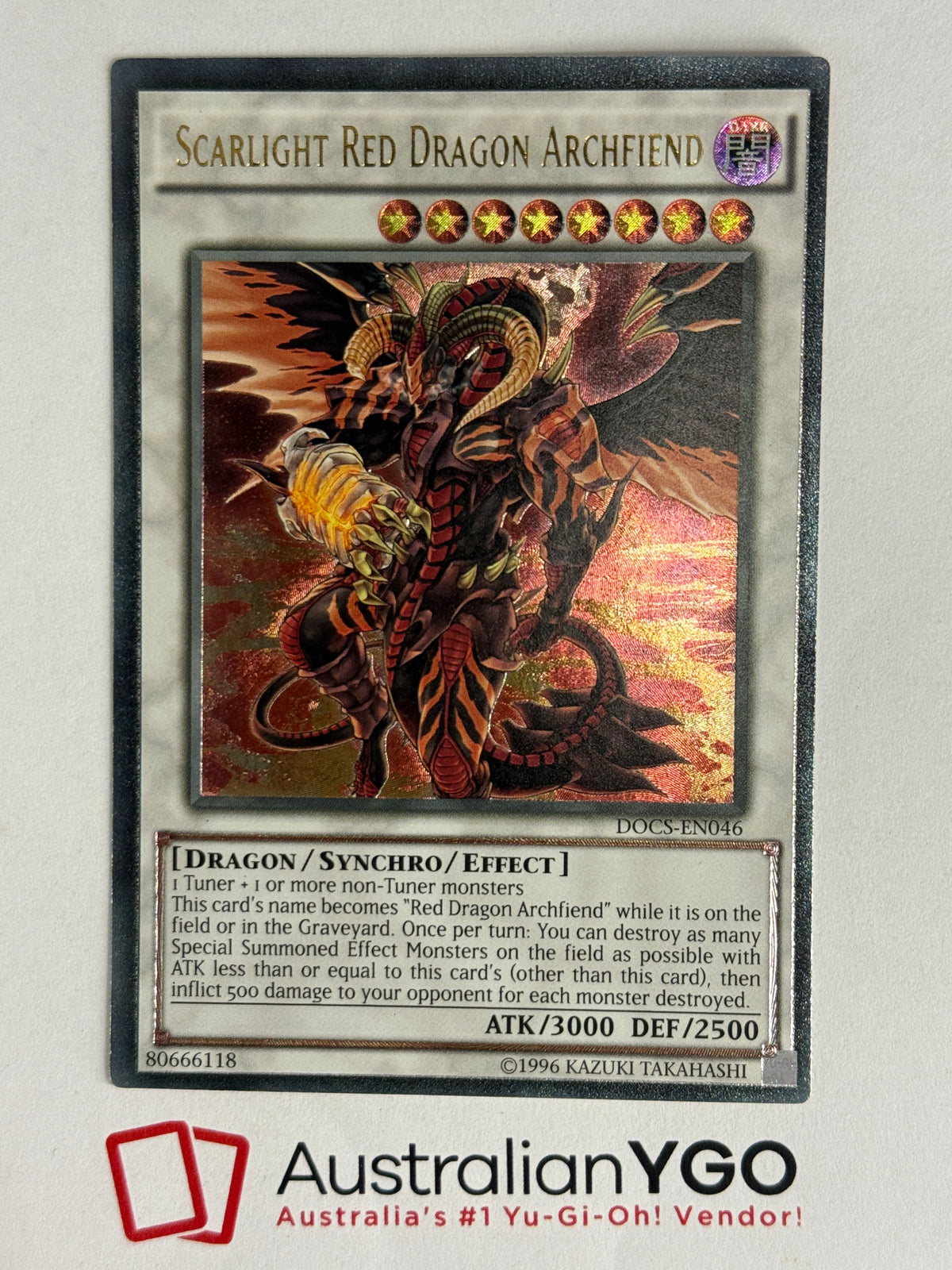 SCARLIGHT RED DRAGON ARCHFIEND DOCS-EN046 (UTR)