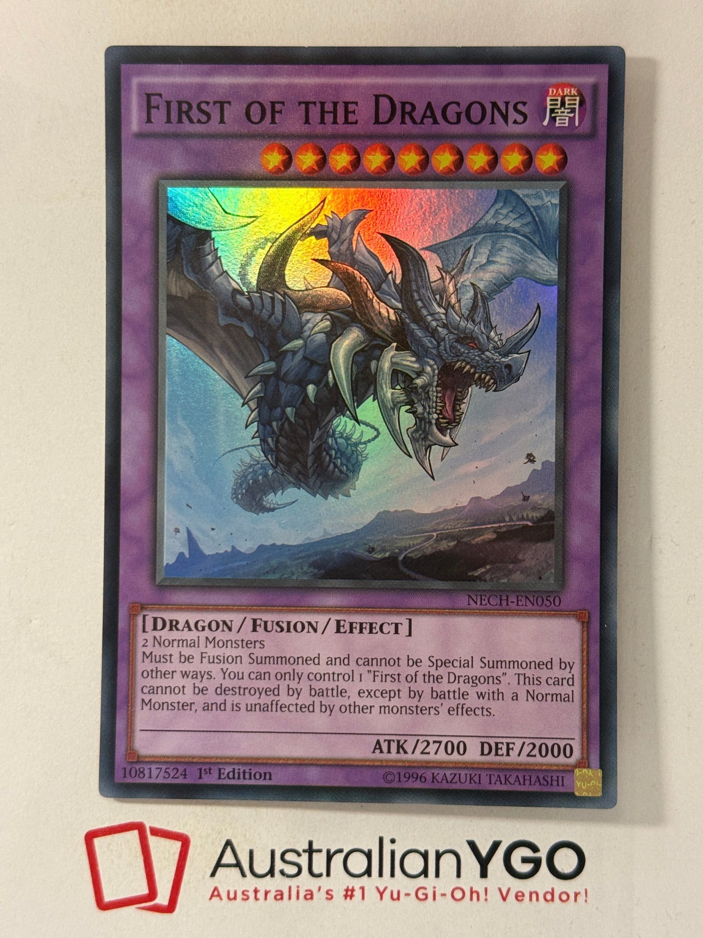 FIRST OF THE DRAGONS NECH-EN050