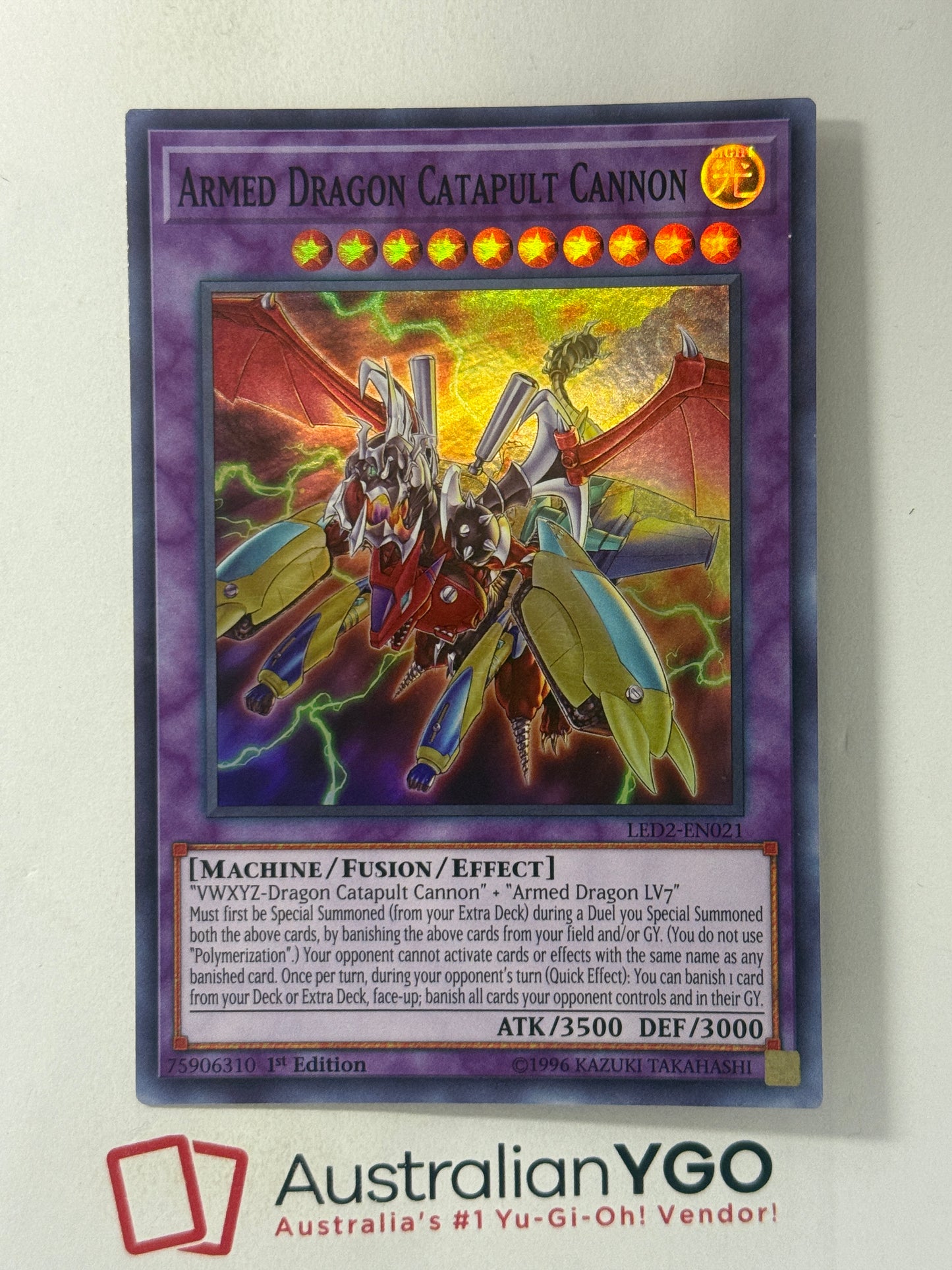 ARMED DRAGON CATAPULT CANNON
LED2-EN021