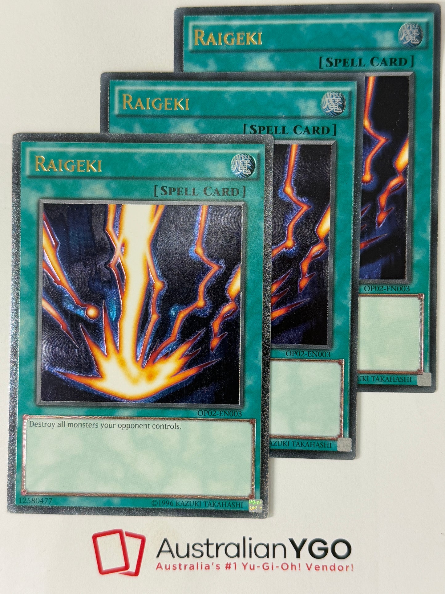 RAIGEKI OPO2-EN003 (UTR) PLAYSET